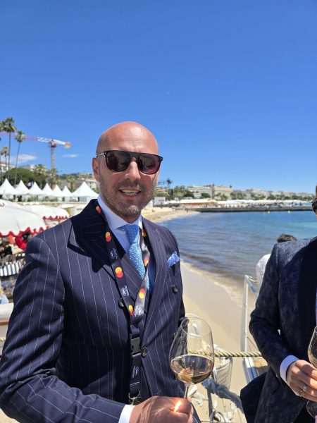 Dennis Dewall zeigte THE TRAIN in Cannes. (Foto Westside Studios)