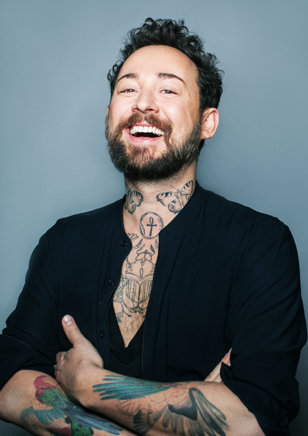 "Ich muss auf einer Fashion Week zeigen, wo Showrooms sind und auch die internationale Presse kommt, Messen stattfinden und Business gemacht wird. Das ist mein Ansatz," ist sich Marcel Ostertag sicher. (Foto Suzana Holtgrave)