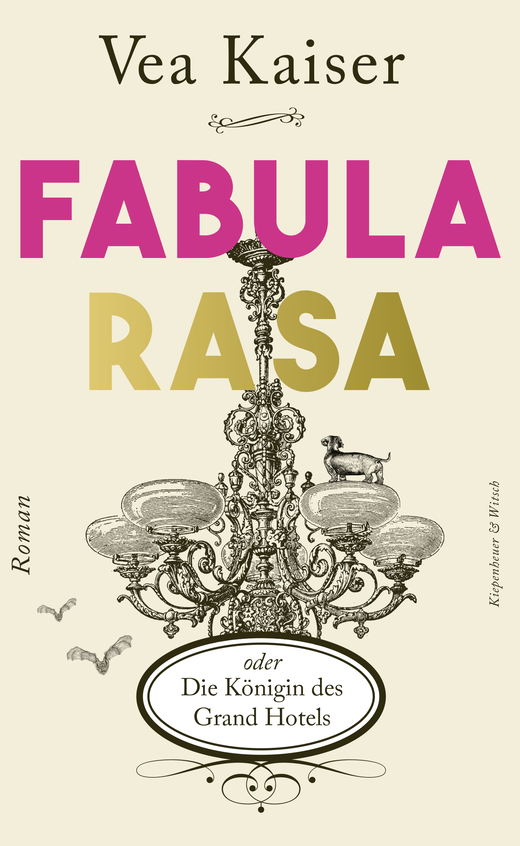 Cover des Kriminalromans von Vea Kaiser: Fabula Rasa. (Foto zur Verfügung gestellt)