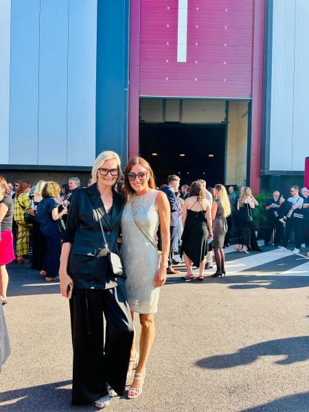 Hedi Grager und Daniela Matschnig trafen sich heuer bei der Filmpreis Gala 2026. (Foto privat)